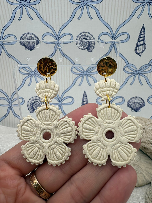 Sandy Beach Dangle Earrings