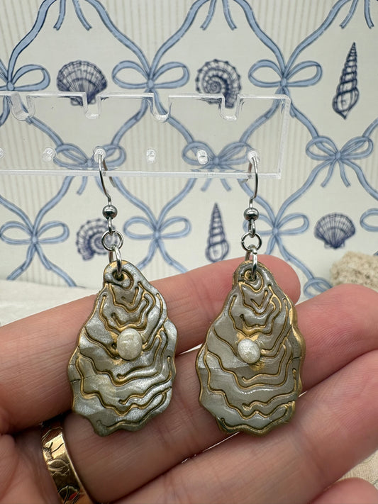 Oyster Earrings