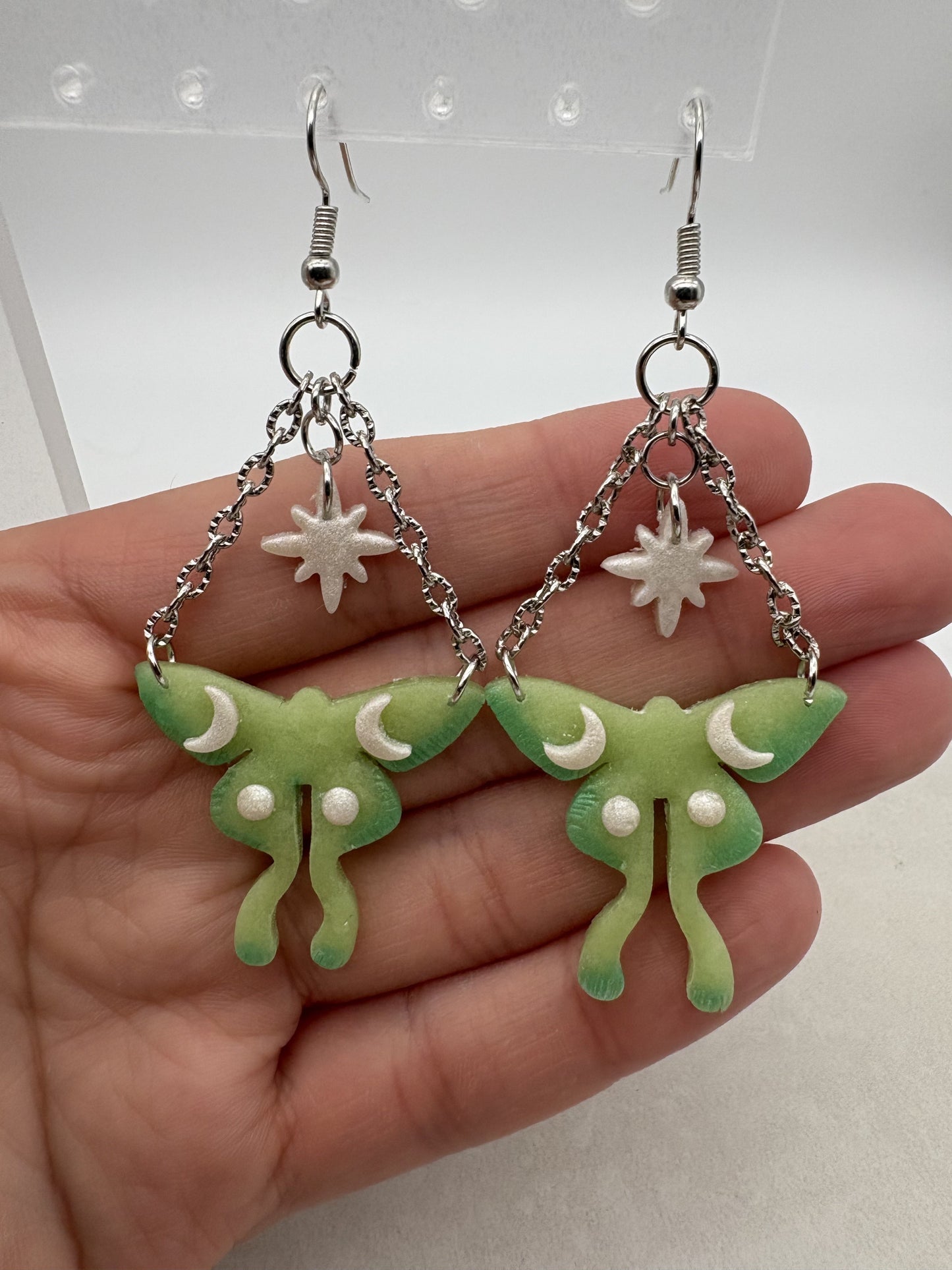 Luna Moth Magic with North Stars