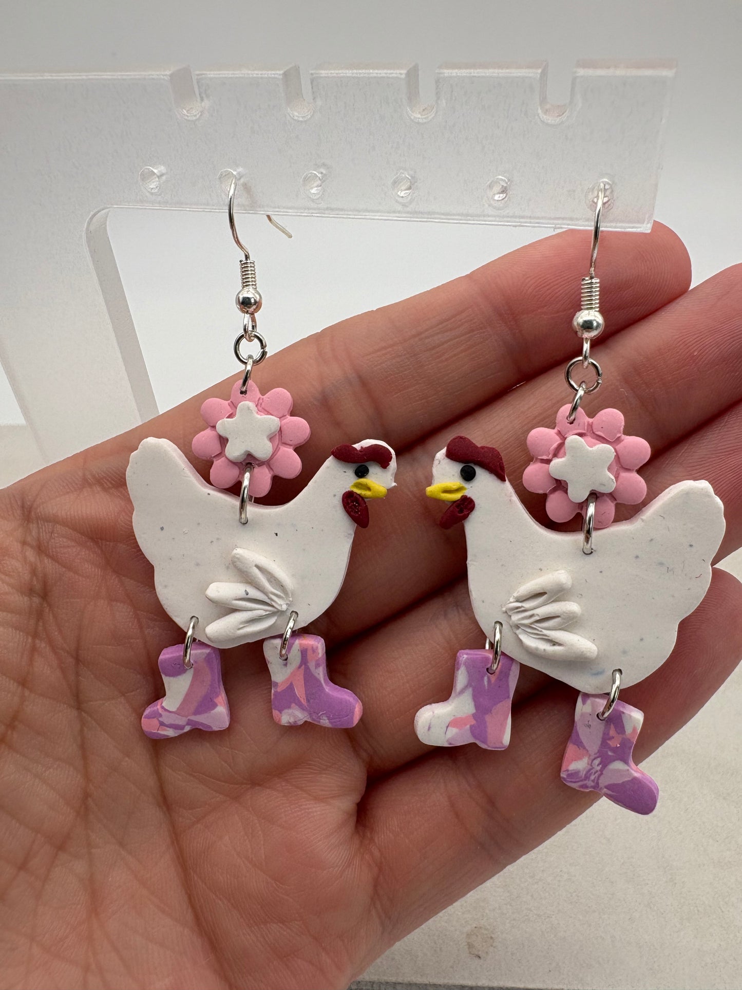 Foghorn Leghorn Chicken With Pink Boots