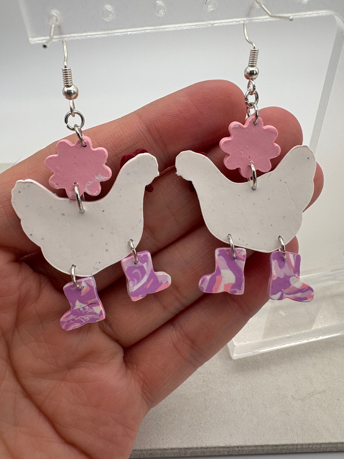 Foghorn Leghorn Chicken With Pink Boots